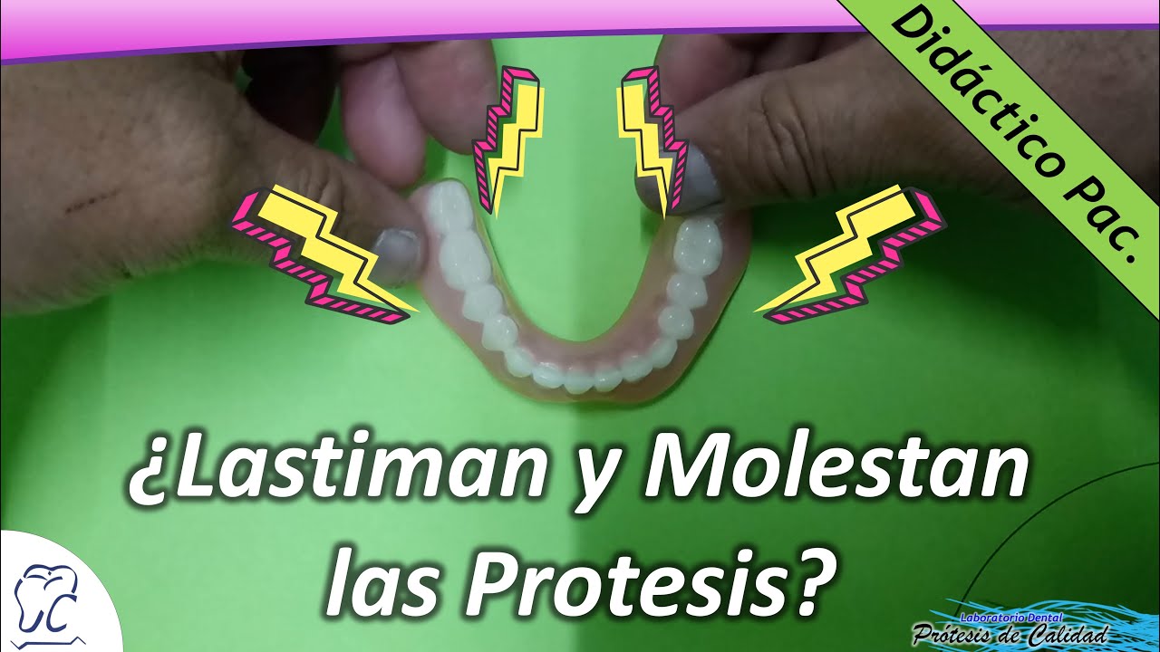 Didactico 15 - ¿Lastiman y Molestan las Protesis?