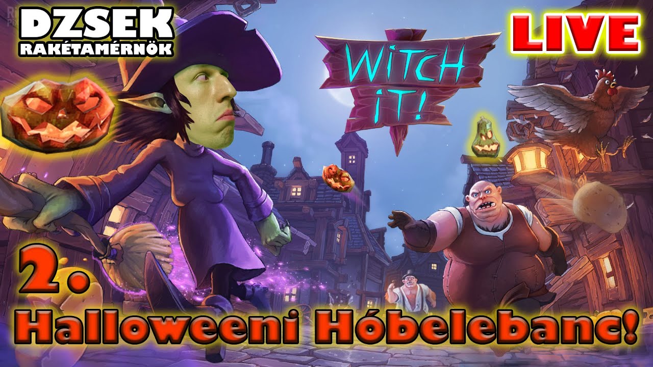 🔴Witch It - 2. Rész - Halloweeni Hóbelebanc