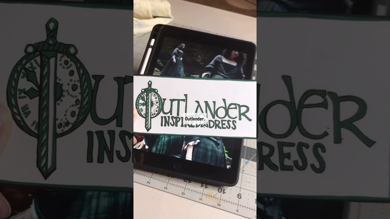 OUTLANDER dress recreation! Making Clair&rsquo;s Wardrobe #cosplay #sewing
