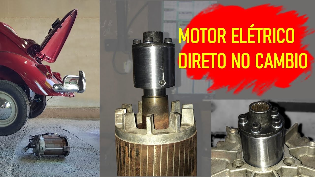 COMO INSTALAR MOTOR ELETRICO FUSCA ELETRICO BRASIL