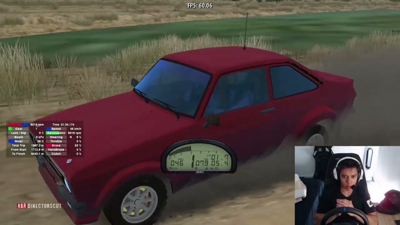 Ultimo dia con el Escort MKII en RBR