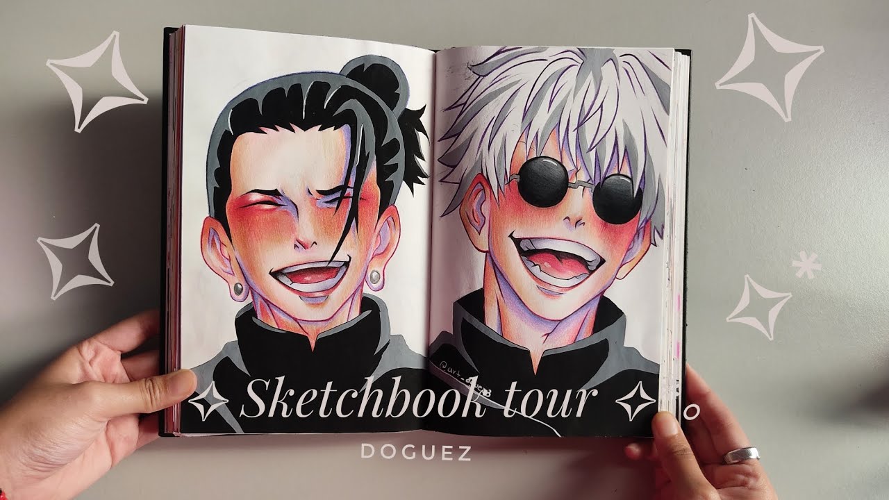 ✧⁠*⁠。sketchbook tour 。*✧ doguez