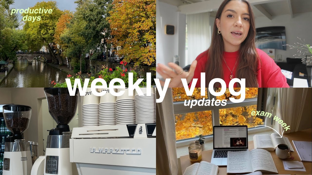WEEKLY VLOG 💌  università, study with me, reading updates, haul, nuovi capelli & more