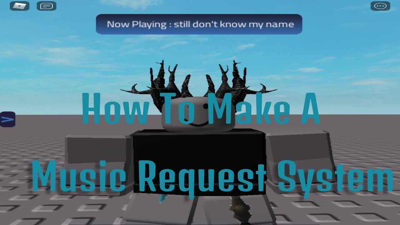 Roblox Studio How to Make a Music Request System l Vibe Game