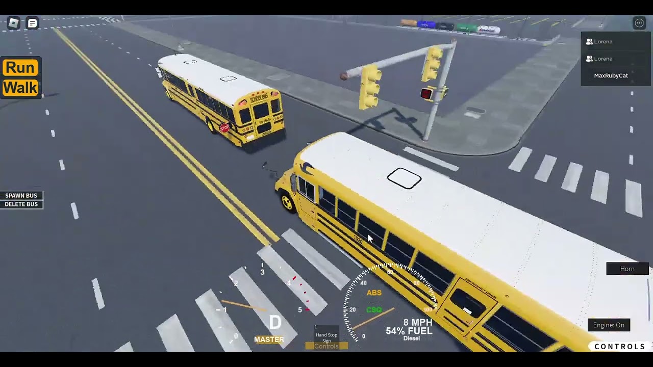 Roblox California School Bus Simulator