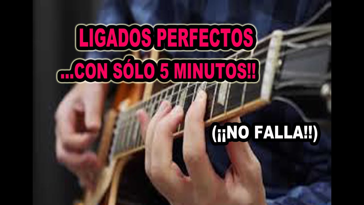 POR QUÉ ESTE EJERCICIO ME HIZO DOMINAR LOS LIGADOS EN GUITARRA REPITIÉNDOLO SÓLO 5 MINS. AL DÍA!!