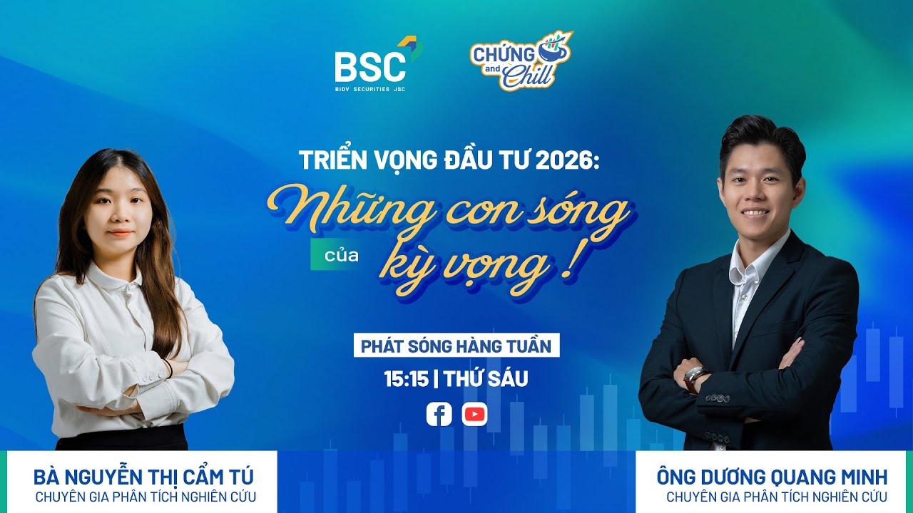TRIỂN VỌNG ĐẦU TƯ 2026: NHỮNG CON SÓNG CỦA KỲ VỌNG| CHỨNG AND CHILL