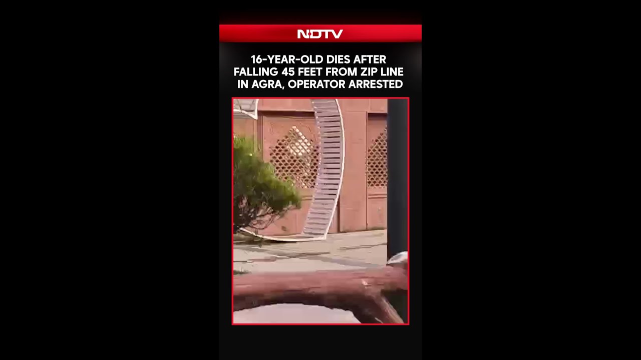 A 16-Year-Old Teen Dies After Falling When Zipline Snaps In Agra, Operator Arrested