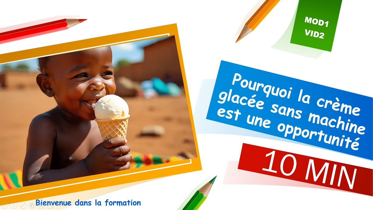 Pourquoi la crème glacée sans machine est une opportunité