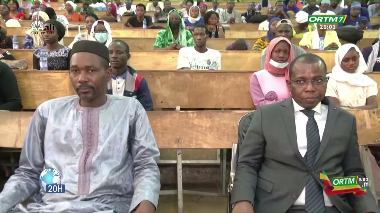 Présentation de livre JT 20H de ORTM1 du 12 mai 2025