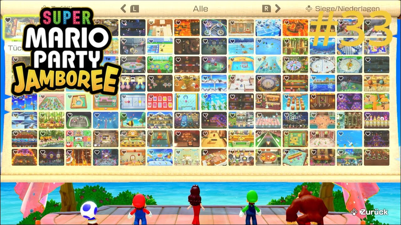SUPER MARIO PARTY JAMBOREE 🎲 #33: Alle Minispiele auf einen Schlag / ENDE