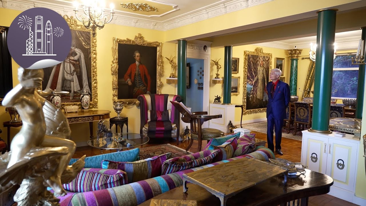 Chinese textile collector Chris Hall