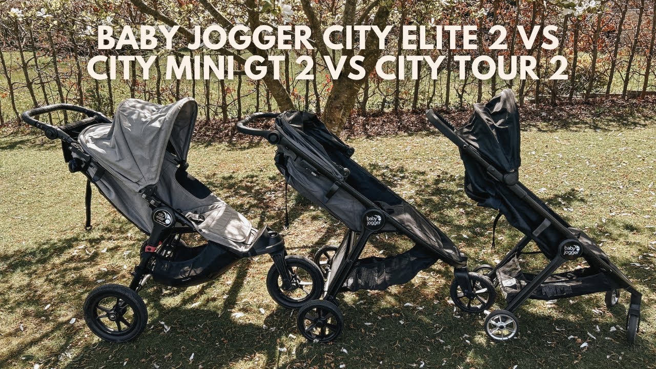 Baby Jogger City Elite 2 vs City Mini GT 2 vs City Tour 2