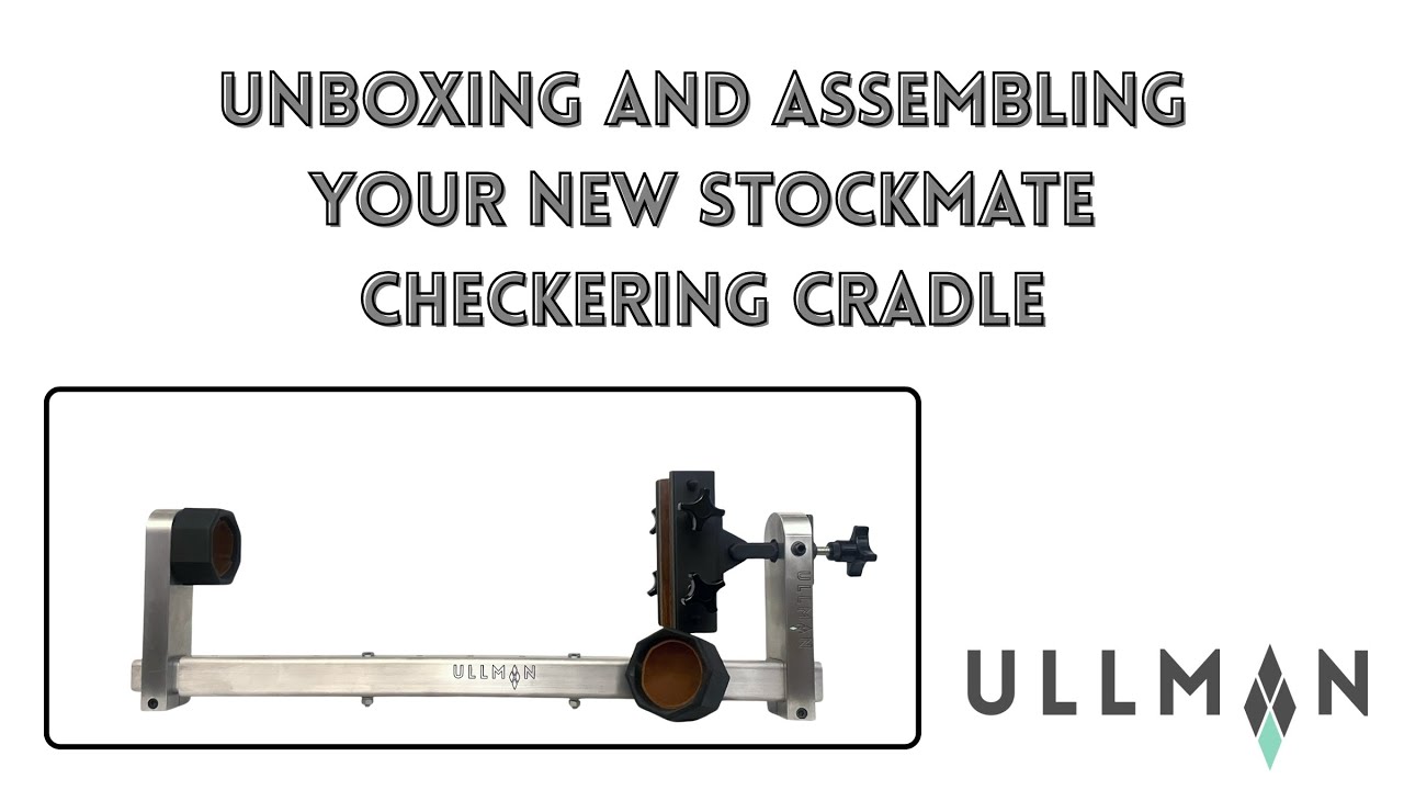 StockMate Checkering Cradle Unboxing and Assembly