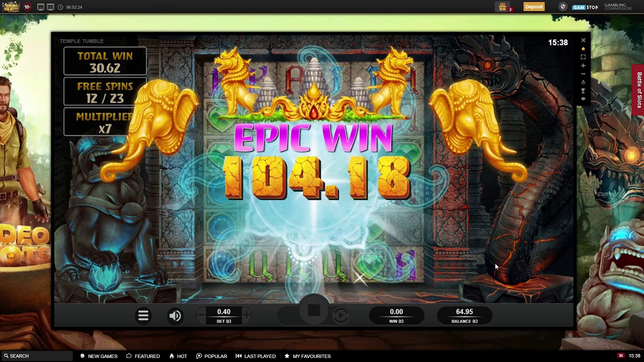 Temple Tumble Megaways - Big Win