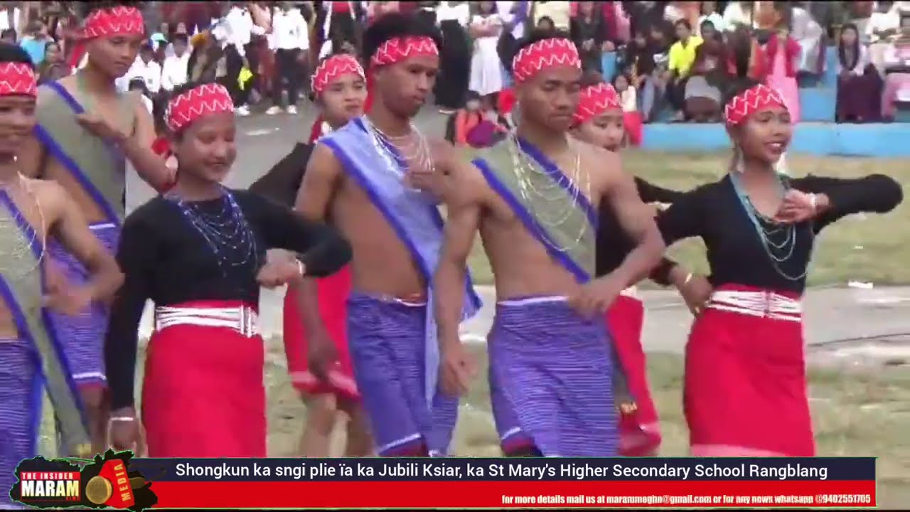 Shongkun ka sngi plie ïa ka Jubili Ksiar, ka St Mary's Higher Secondary School Rangblang