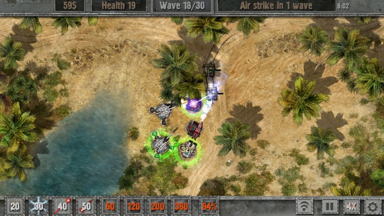 Defense Zone 2 - Mission #16 Hard Difficulty Playthrough