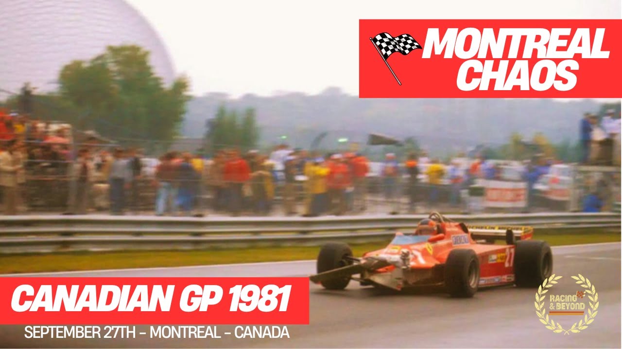 Formula1 1981 Canadian GP | Full Race | When Gilles Defied the Laws of Aerodynamics