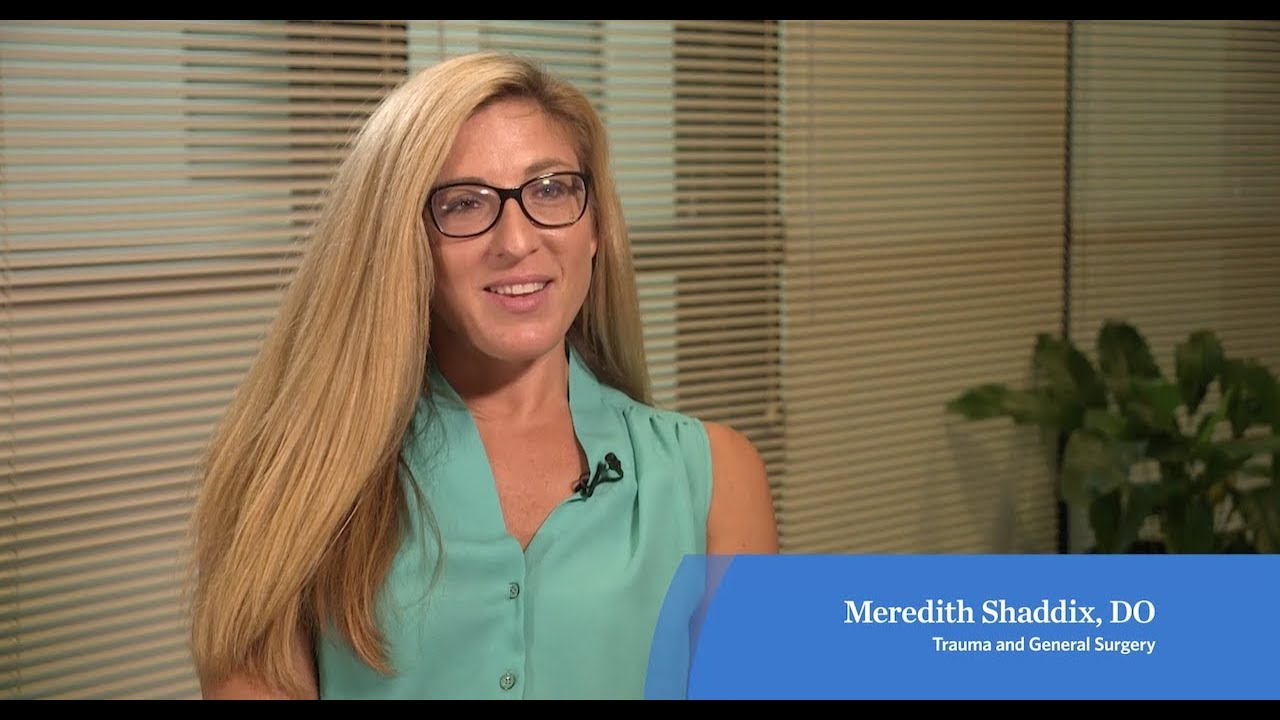 Meet Meredith Shaddix, DO, Trauma and General Surgery | Ascension Florida