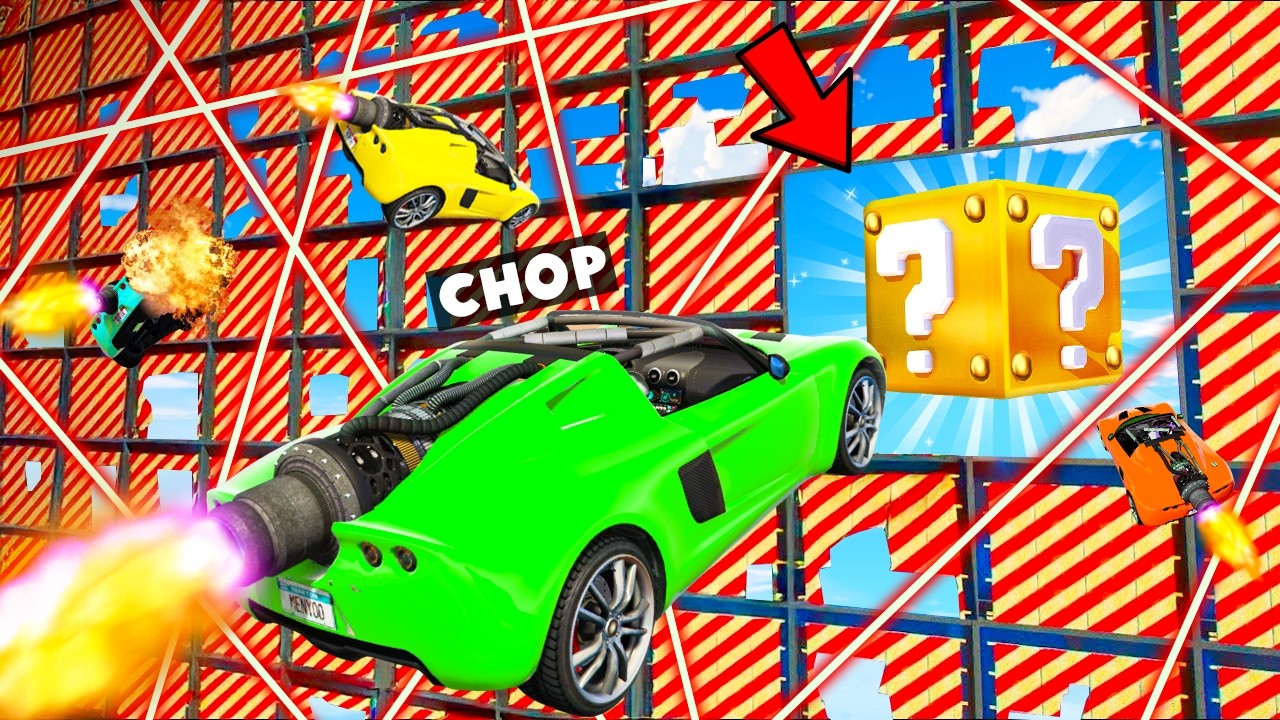 GTA 5 CHOP WENT THROUGH LASERS AND MYSTERY BOXES TO GET TANKS