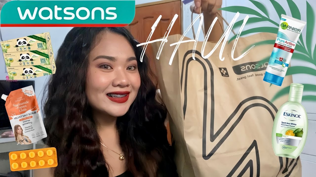 Watsons Haul Philippines 💖 Affordable Skincare + Self-Care Finds!