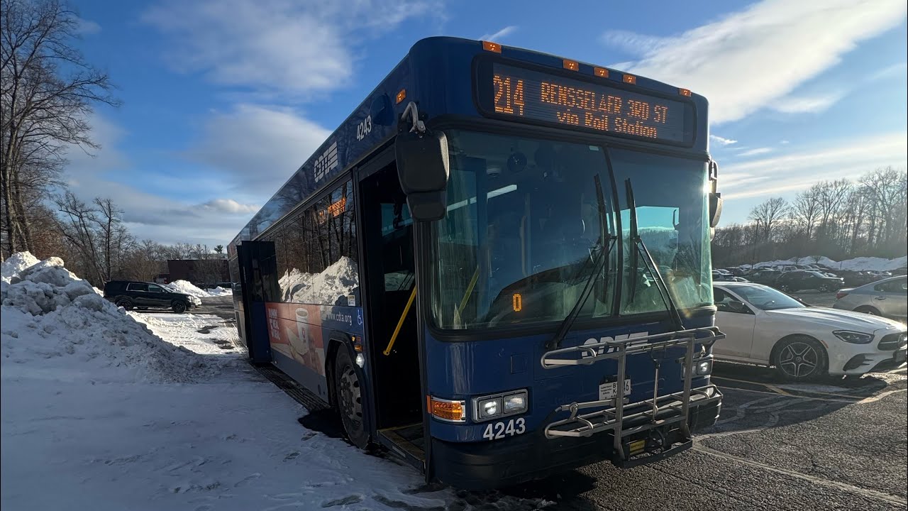 On board gillig bus 4243 full ride on route 214