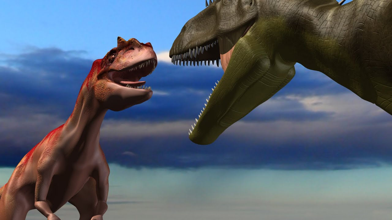 Allosaurus VS Megalosaurus