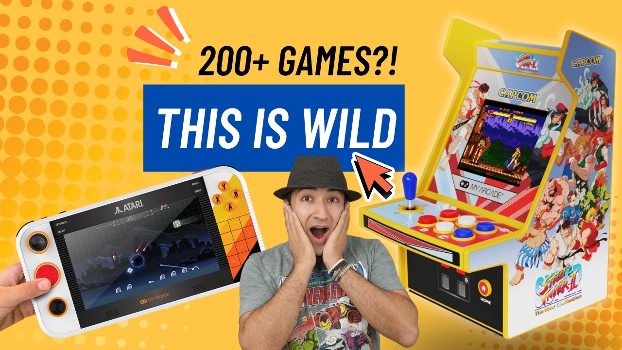 Atari Gamestation GO Is INSANE 🤯 + Super Street Fighter II Returns! Retro Gaming Just Leveled Up