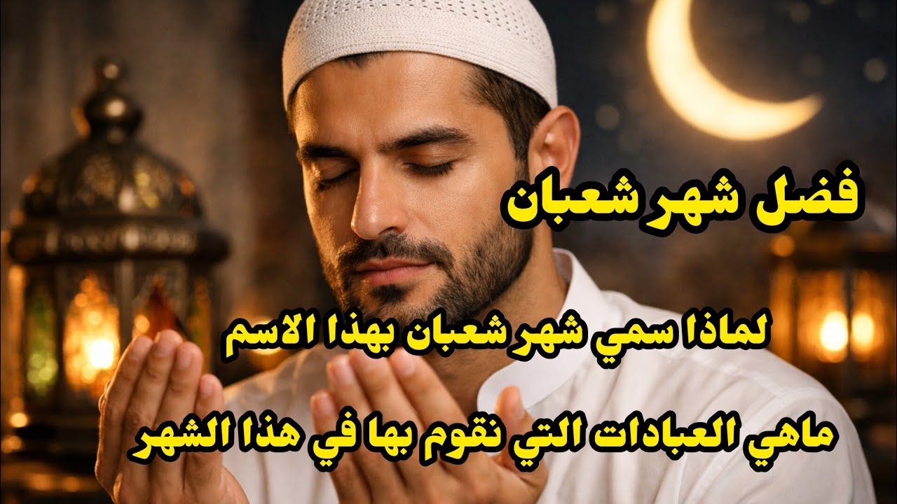 فضل شهر شعبان #اكسبلور