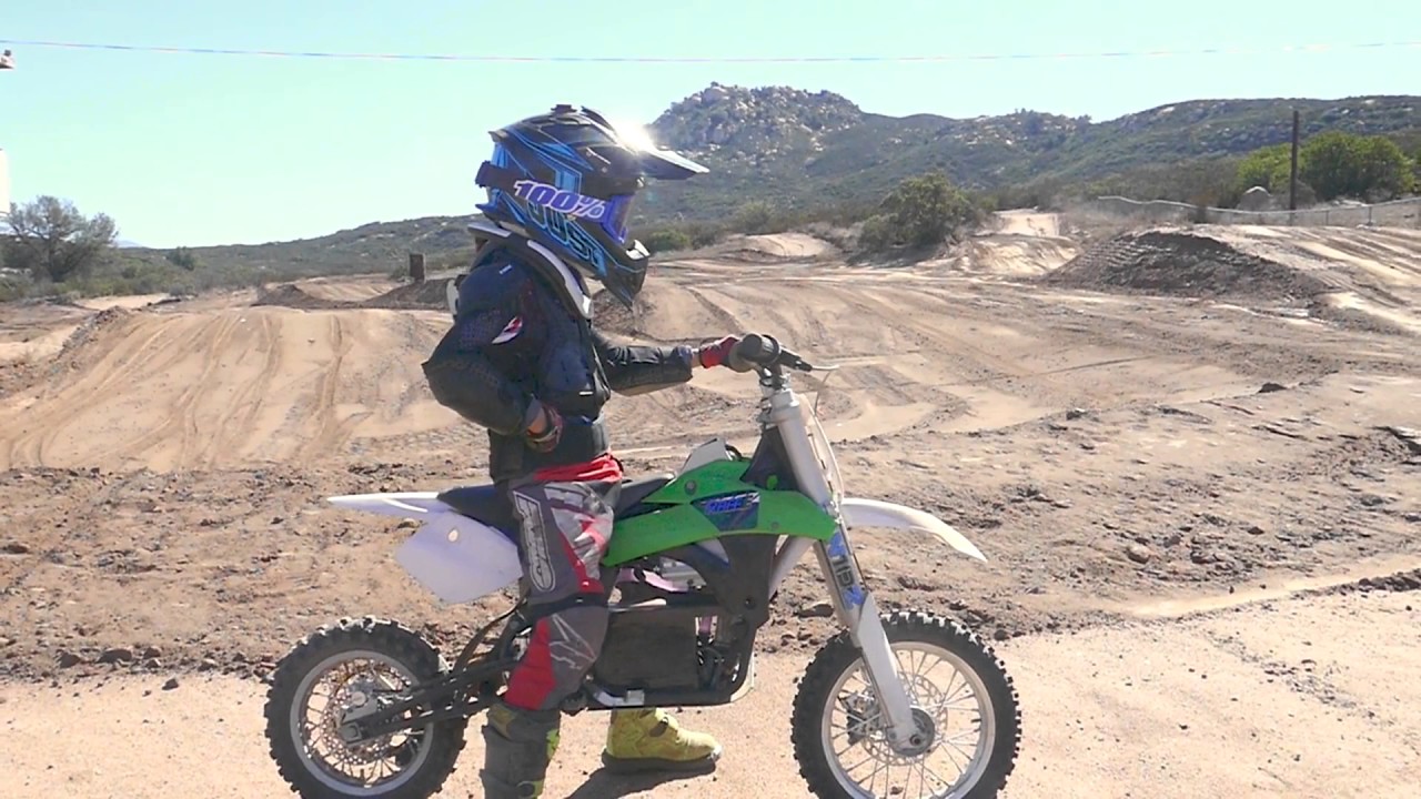 Electric Motocross 50cc 2 stroke gas competitive RAFFE Bikes LIVE