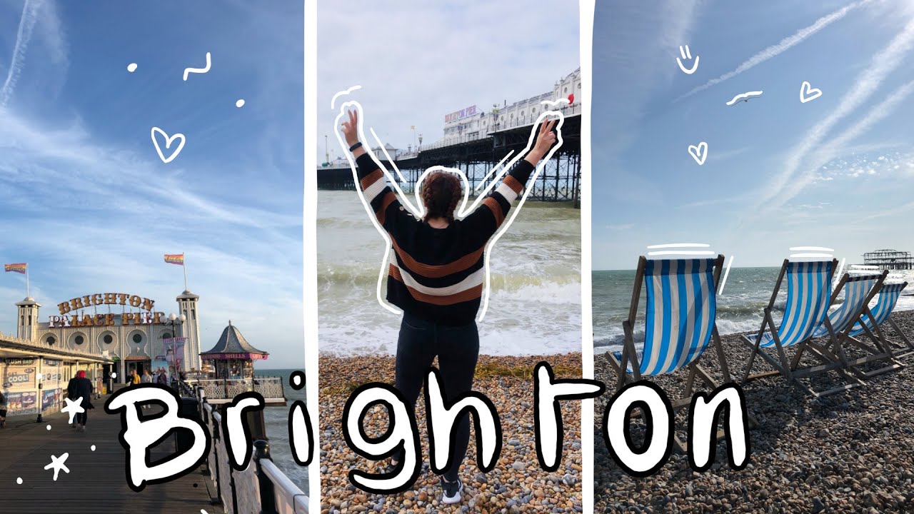 A DAY IN BRIGHTON 📍🇬🇧*Only good vibes* 🌈 | Arileigheas