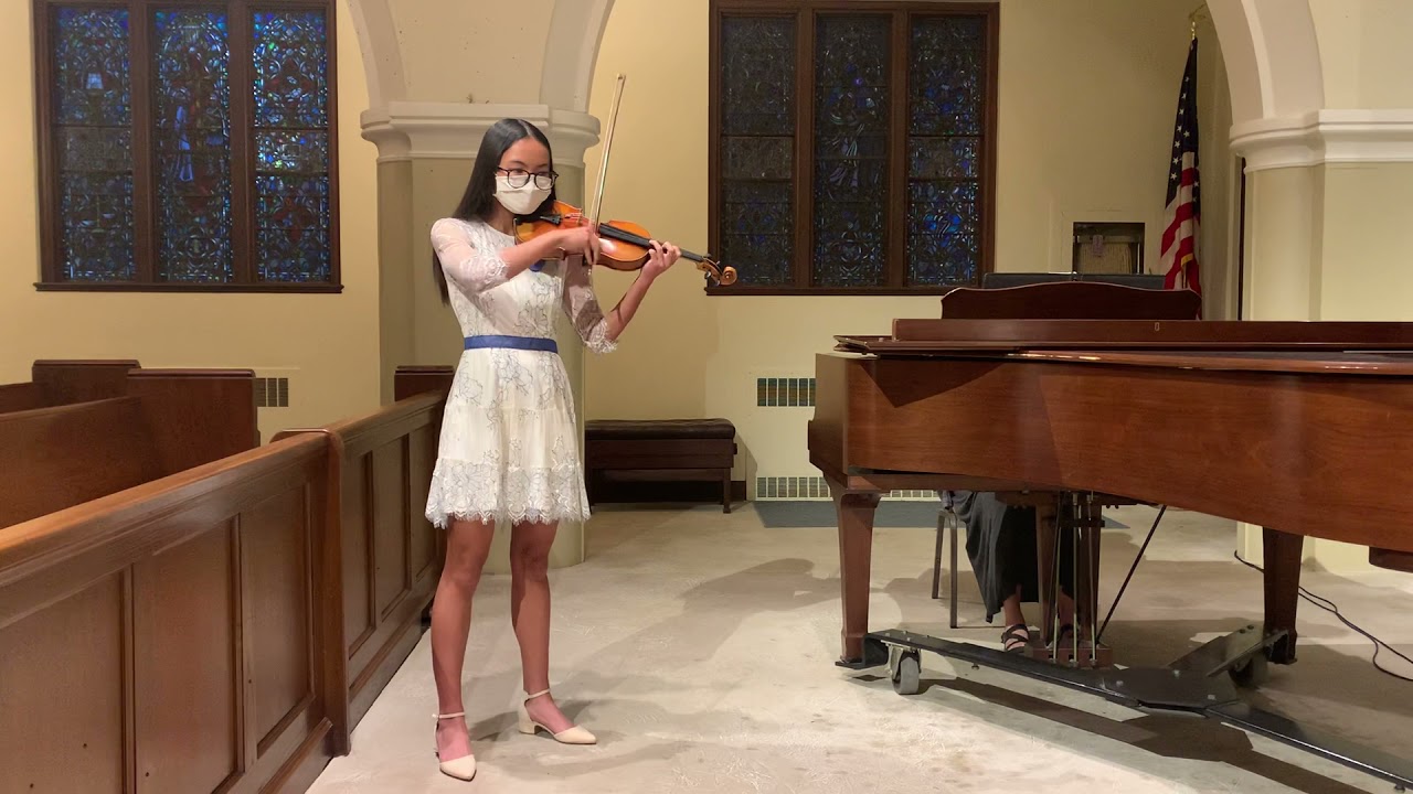 Suzuki Book 9 Violin Graduation | Mozart Concerto 4, 1st Movement with the Joachim Cadenza