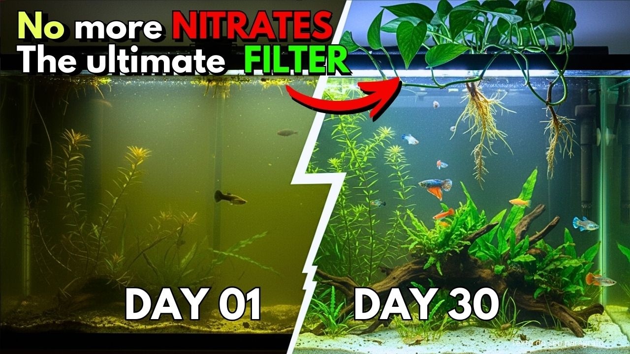 The 5 benefits of using Pothos plants for aquariums (STOP high nitrates)