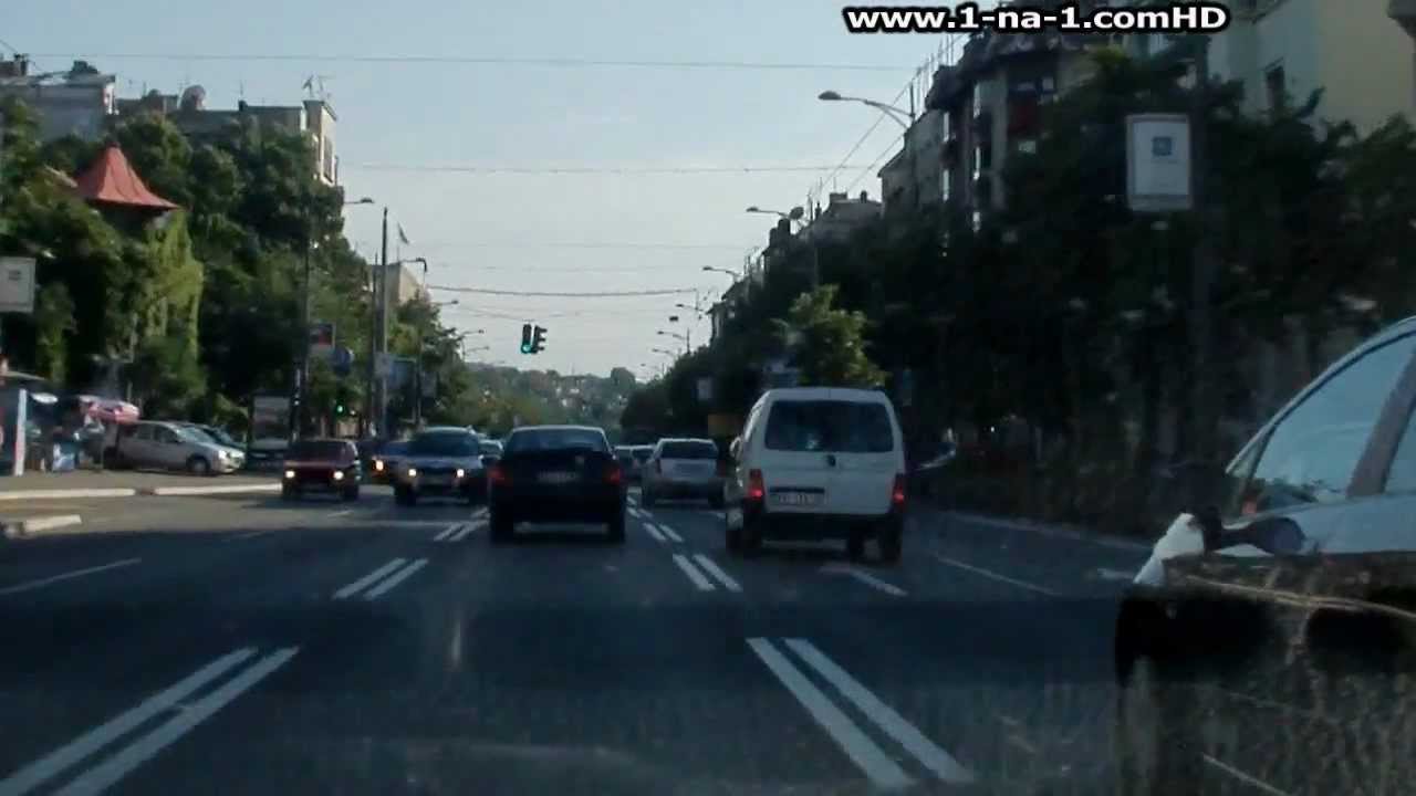 2012 Driving in Belgrade to Zeleznik