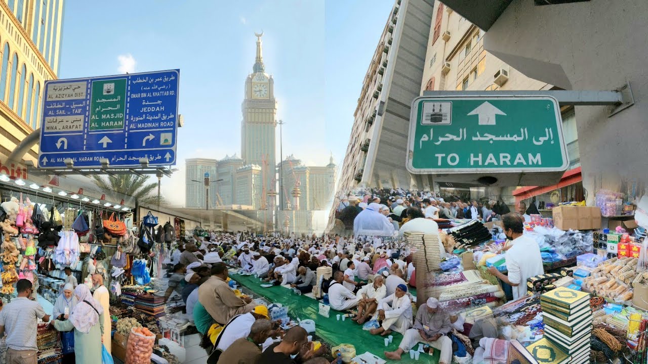 رمضان في مكة المكرمة غير وفي الحرم المكي هناك السعادة والراحة النفسية | شاهد وإستمتع وكأنك هناك