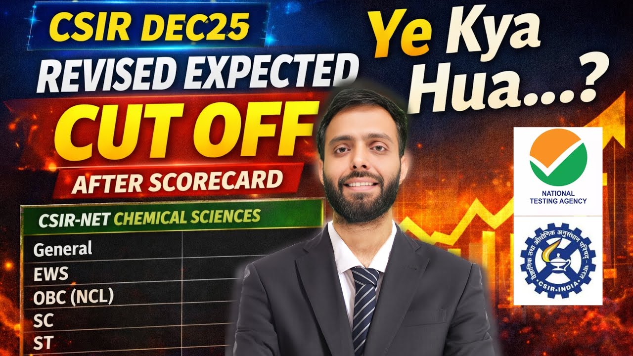 CUT OFF | After Scorecard CSIR Dec25