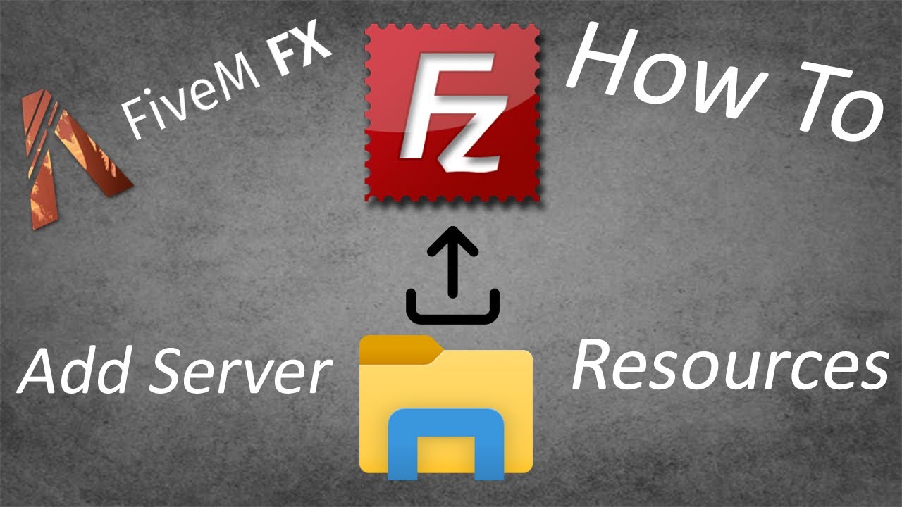 How To Add Resources To Your FiveM Server Using FileZilla | FiveM Tutorial #2