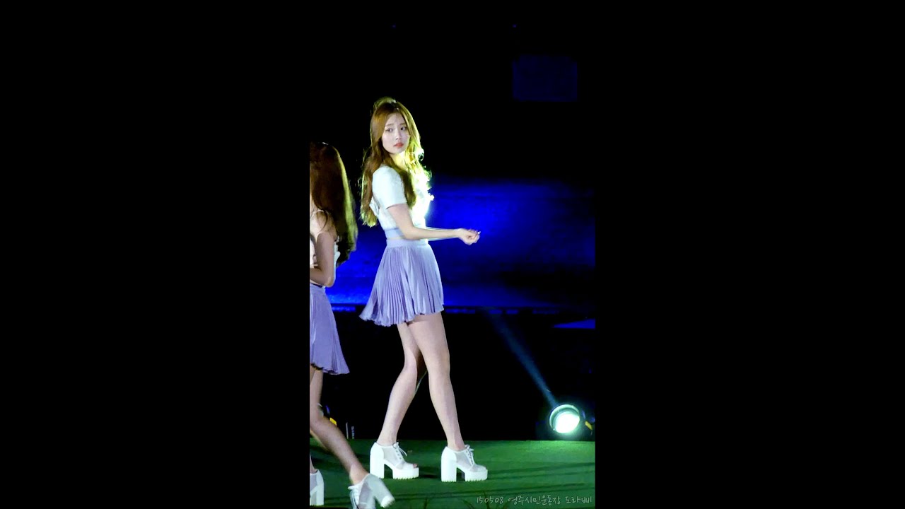 [60fps] 150508 걸스데이 유라 '여자대통령' 직캠 @영주시민운동장, 경북도민체전 3/4