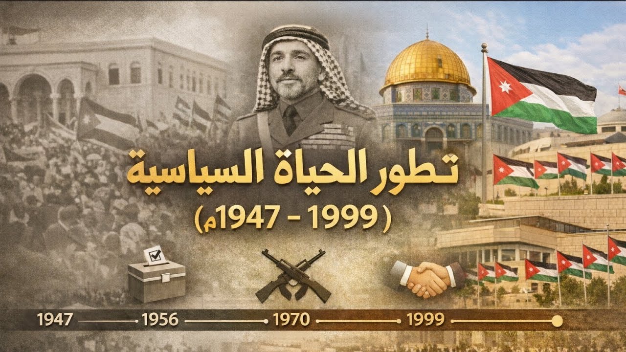 تطور الحياة السياسية في الأردن ج2 | توجيهي 2009 🇯🇴 