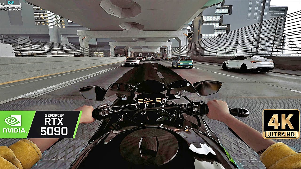 [4K] Cyberpunk 2077 RTX 5090 | PSYCHO Path Tracing Graphics Next Gen Mod | BeyondallLimits 100+mods