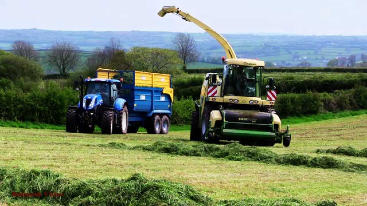 New Krone BigX 700 - with Cab Ride!  -  New Kane Trailer . .