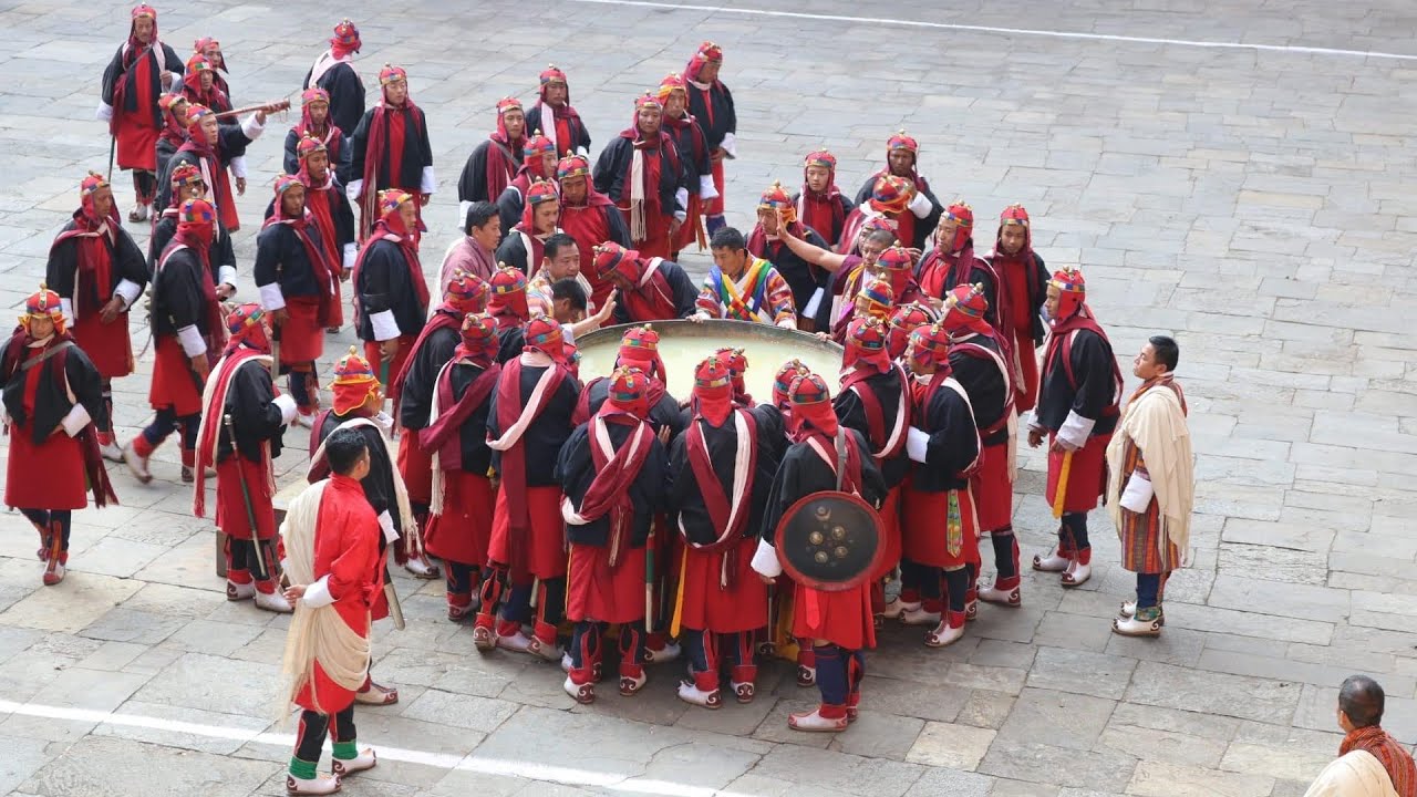 Pazabs Or Ancient Warriors of Bhutan || Pazabs In Bhutan 🇧🇹 || Punakha Dromchoe || Tshechu