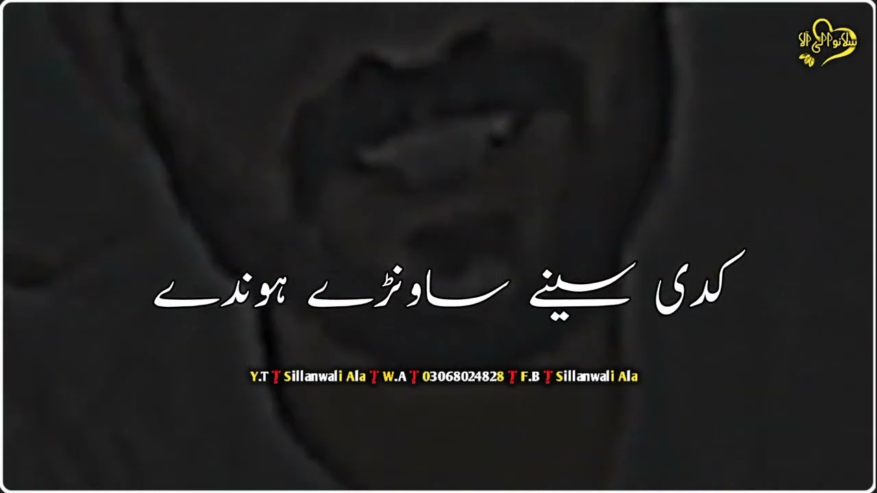 Messam Khokhar Poetry, New Sad Punjabi dohary, WhatsApp Status, Sillanwali Ala