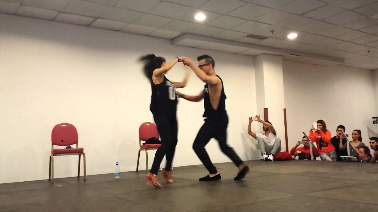 Adrian y Anita workshop Bachatea Madrid 2015