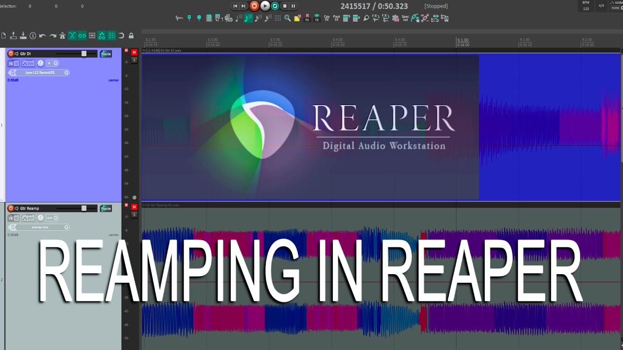 Reamping And External Hardware in REAPER 6