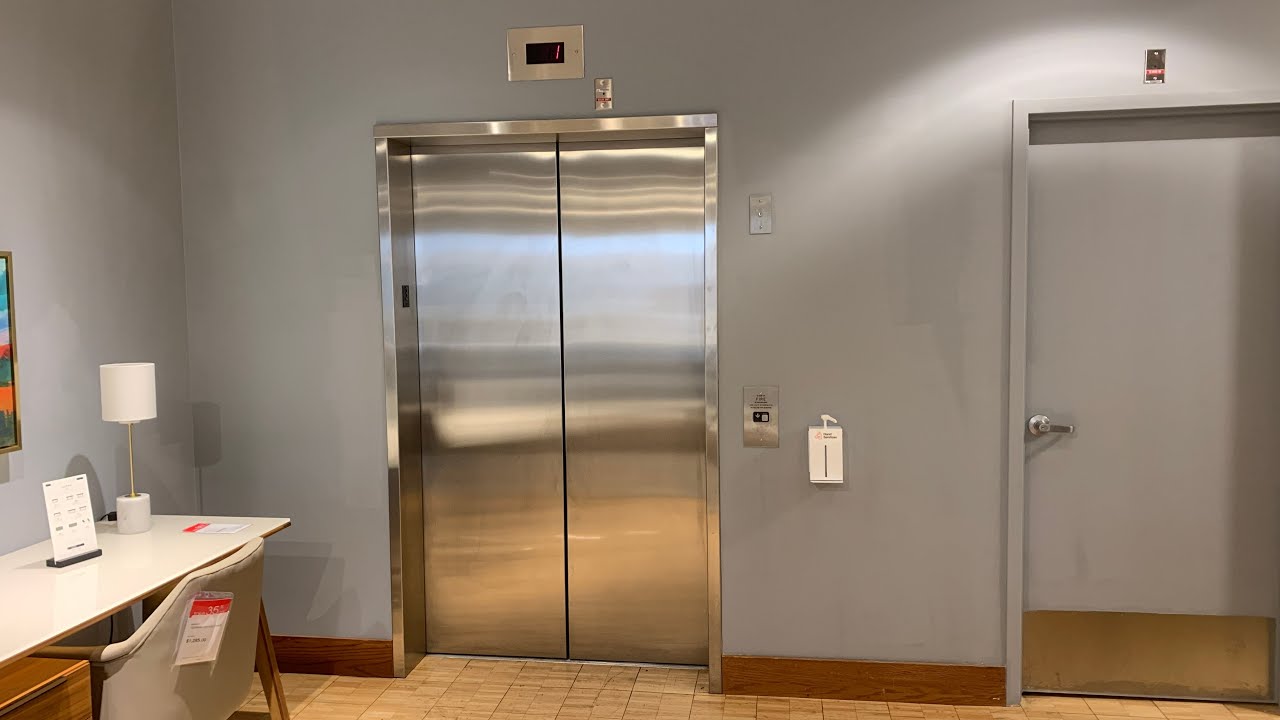 EPIC Motor Schindler MT Hydraulic Elevator at Bloomingdales, The Shops at Chestnut Hill