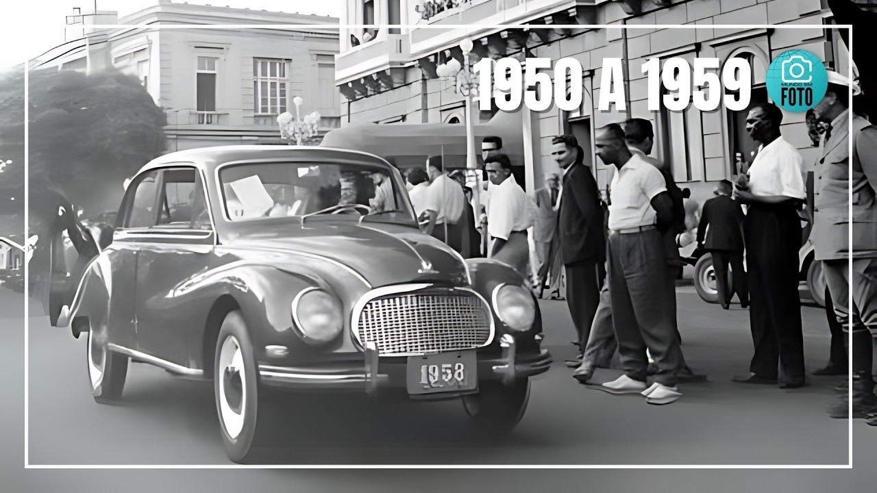 🌐 50 FOTOS ANTIGAS do Brasil da década de 1950 #mundoemfoto #história #curiosidade