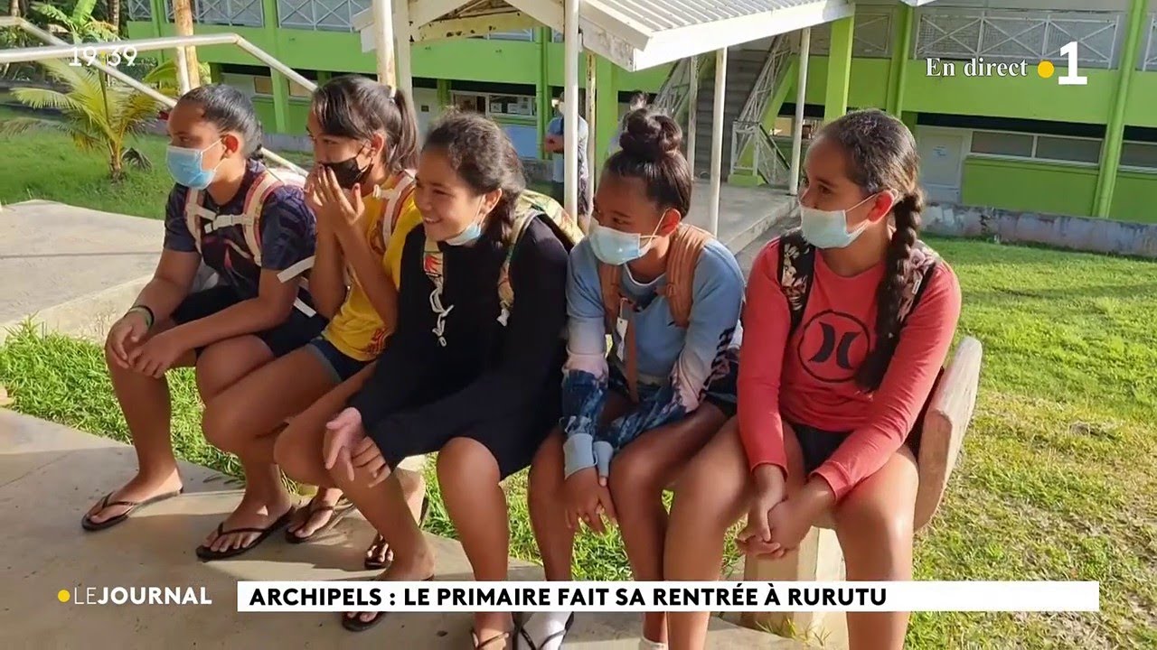 Archipels : le primaire fait sa rentrée à Rurutu