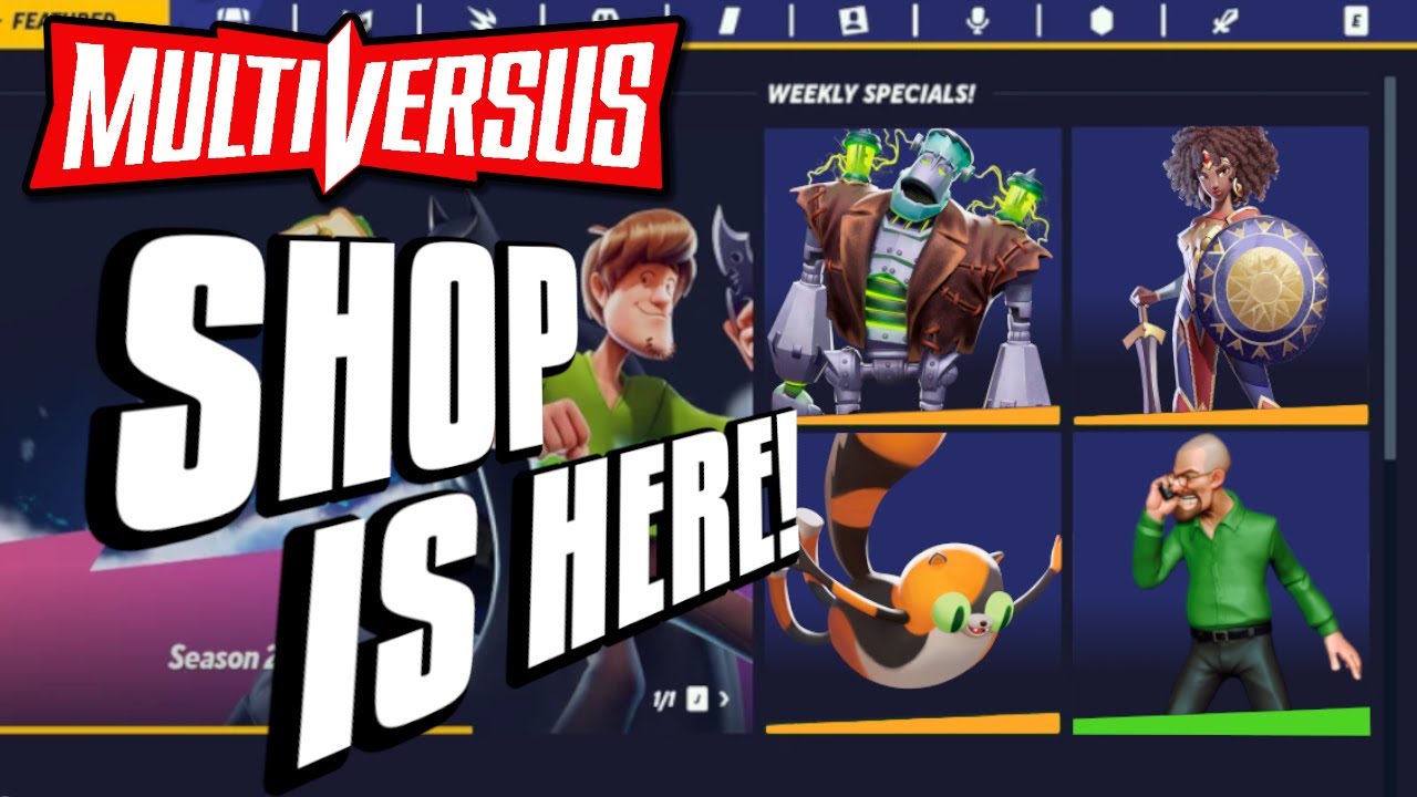 Multiversus Shop is here! New Cosmetics & MORE!