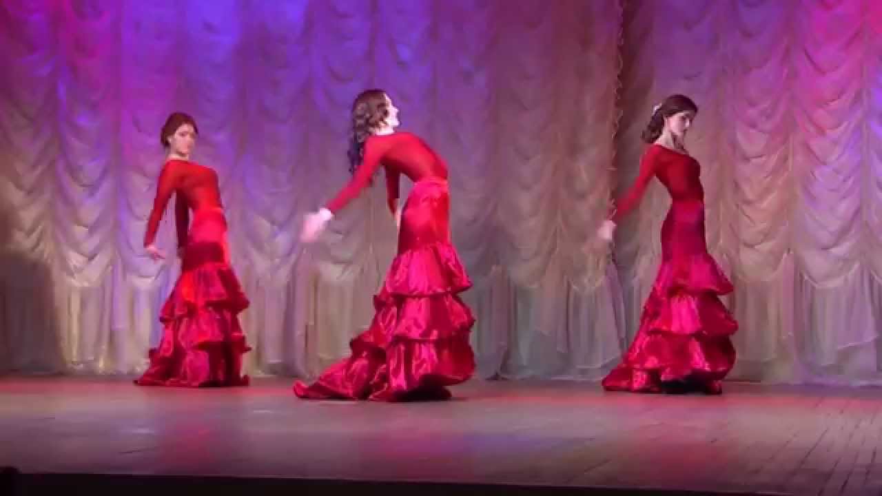 Танец Фламенко. Ансамбль Gracia-Dance.